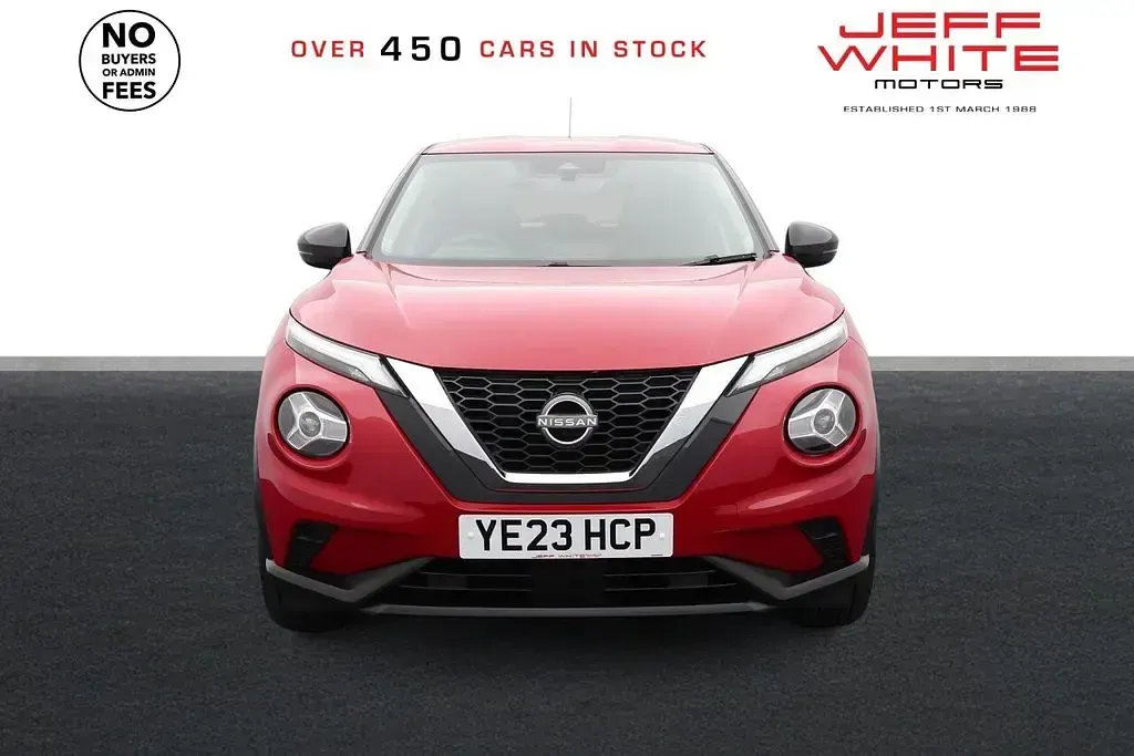 Used Nissan Juke Acenta 114 HP (83 kW) 2023 Red SUV