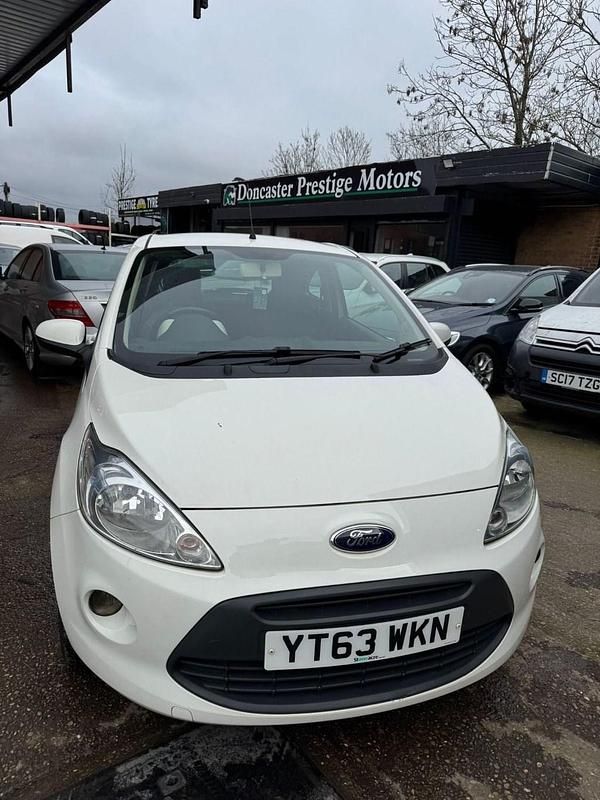 Used Ford Ka Zetec 2013 White Hatchback