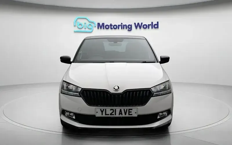 Used Skoda Fabia Monte Carlo 95 HP (69 kW) 2021 White Hatchback