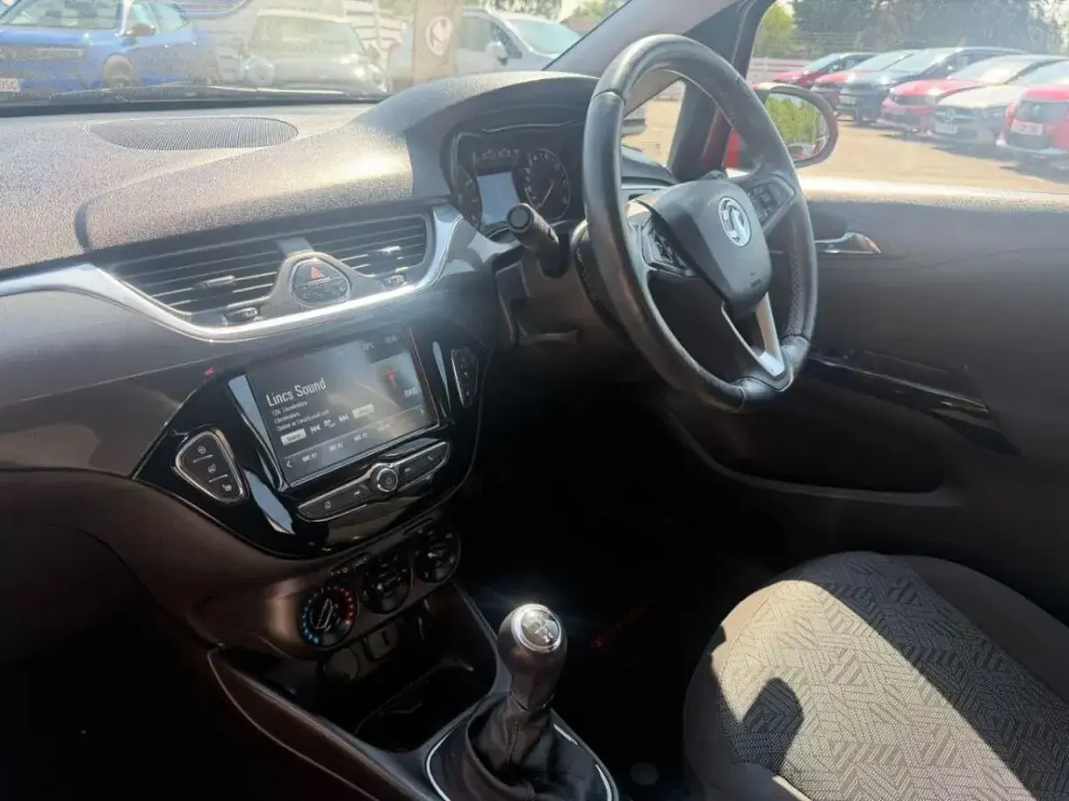 Used Vauxhall Corsa 75 HP (55 kW) 2018 Red Hatchback