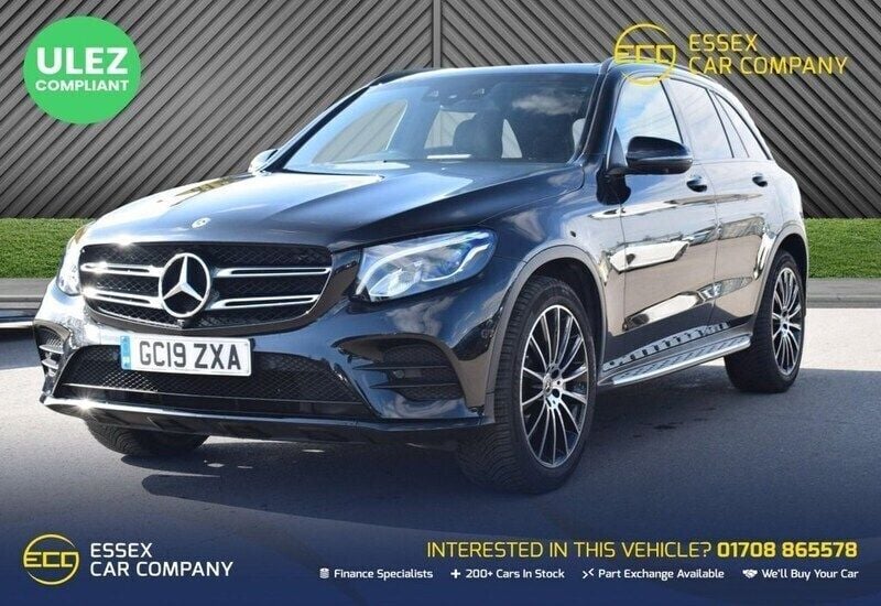 Black Used 2019 Mercedes GLC250 AMG SUV | £22,700 (Fair price) - Image 1/4