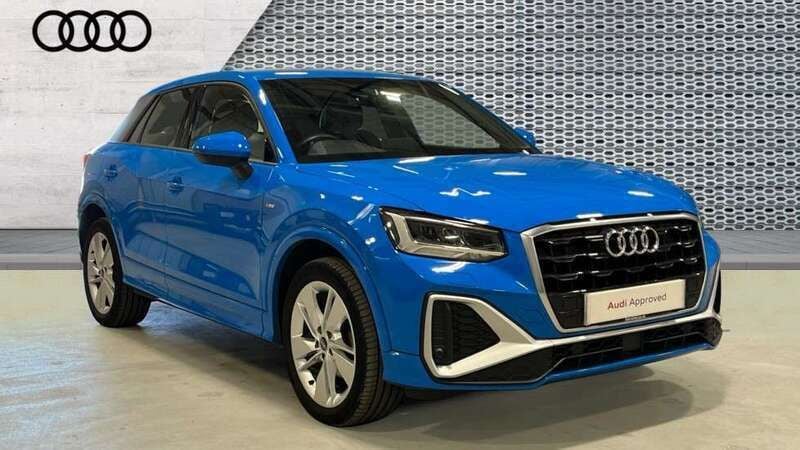 Blue Used 2021 Audi Q2 S-Line SUV | £19,192 (Fair price) - Image 1/4