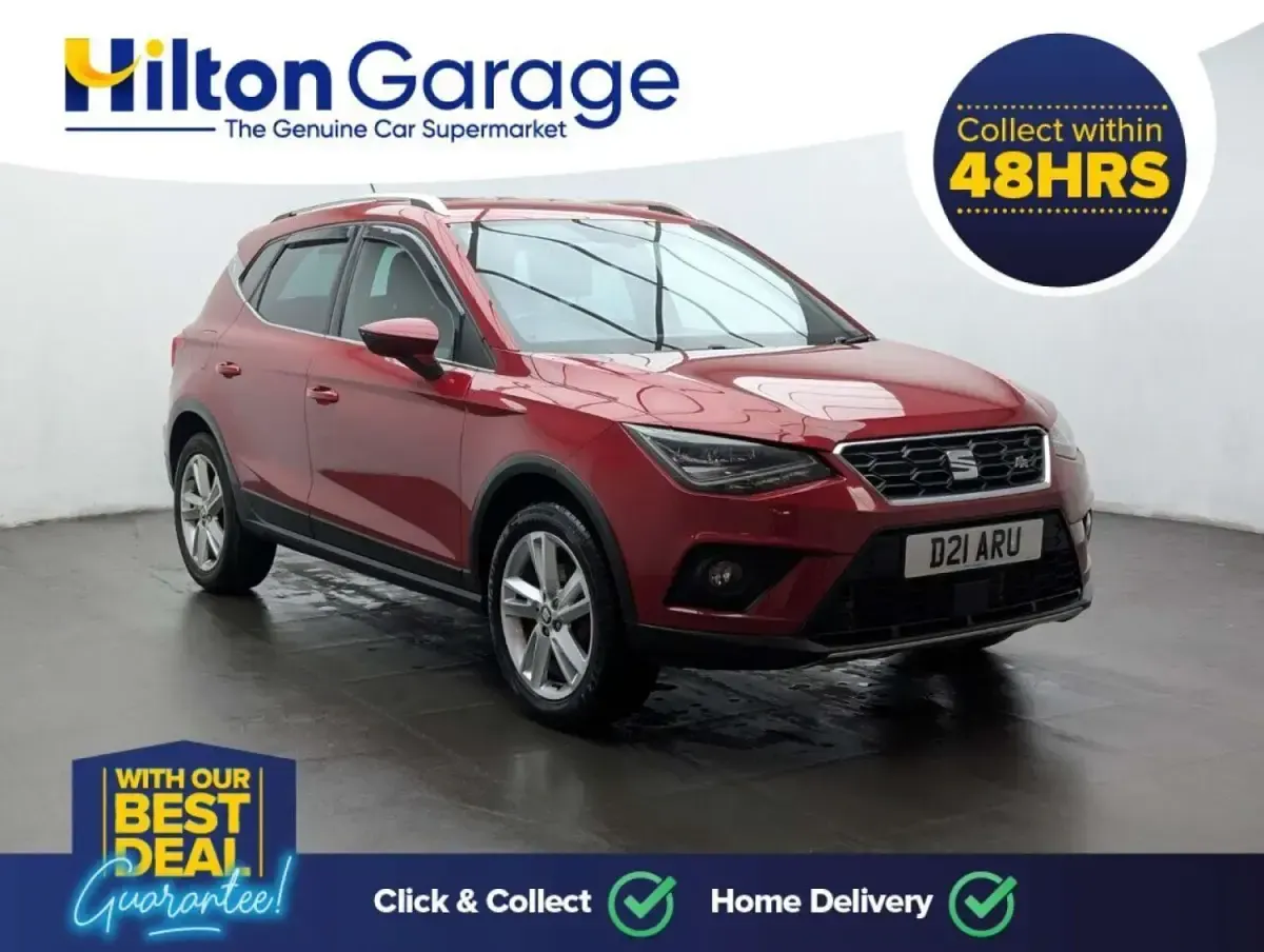 Używany Seat Arona FR 116 KM (85 kW) 2019 Czerwony SUV