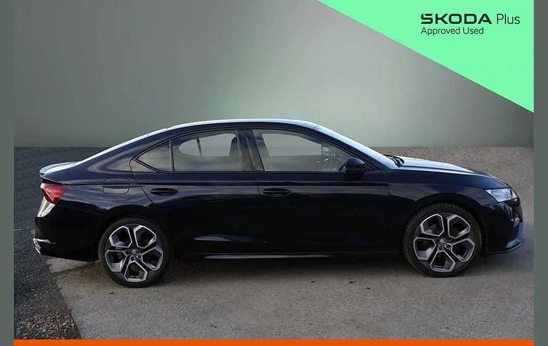 Used Skoda Octavia vRS 196 HP (144 kW) 2023 Black magic pearl effect Hatchback