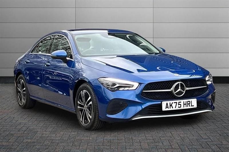 Used Mercedes CLA180 Sport Edition 136 HP (100 kW) 2025 Spectral blue Sedan