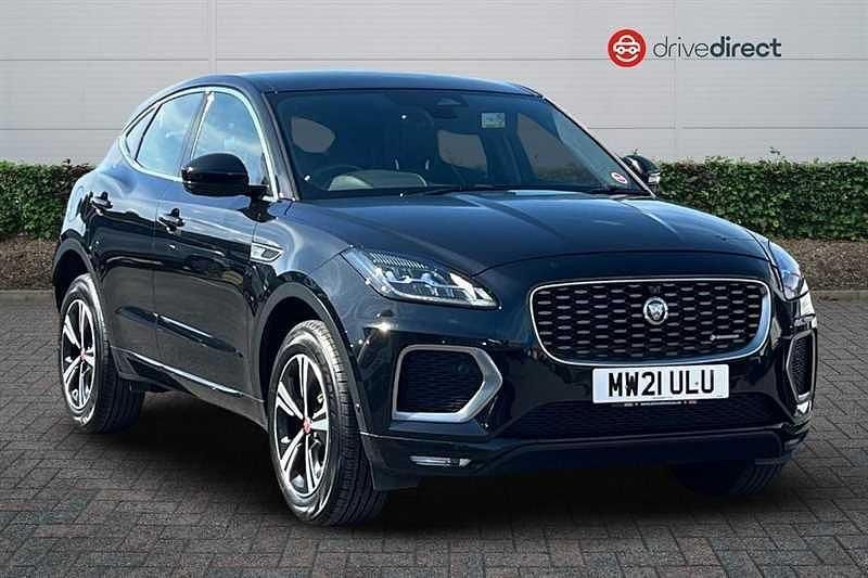 Black Used 2021 Jaguar E-Pace R-Dynamic SUV | £19,541 (Fair price) - Image 1/4
