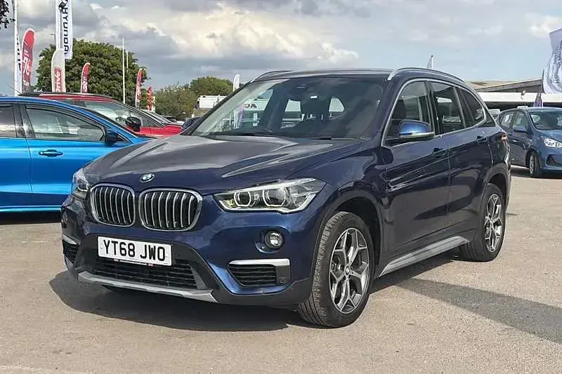 Used BMW X1 xLine 190 HP (139 kW) 2018 Blue SUV