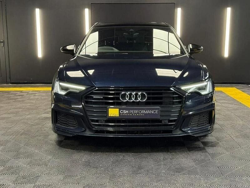 Used Audi A6 Black Edition 204 HP (150 kW) 2019 Blue Estate