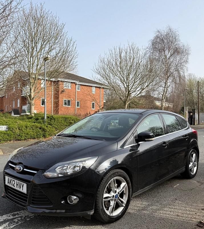 Used Ford Focus Titanium 2012 Black Hatchback