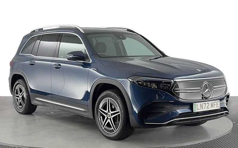 Used Mercedes EQB350 AMG line 214 kW (292 HP) 2022 Blue SUV