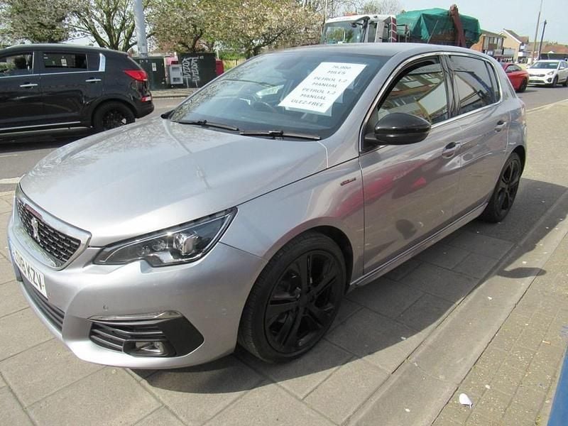 Used Peugeot 308 GT-line 2018 Grey Hatchback