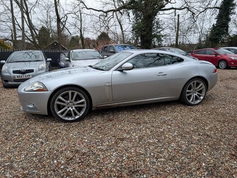 Silver Used 2007 Jaguar XKR Supercharged Coupe | £9,250 (Good price) - Image 1/4