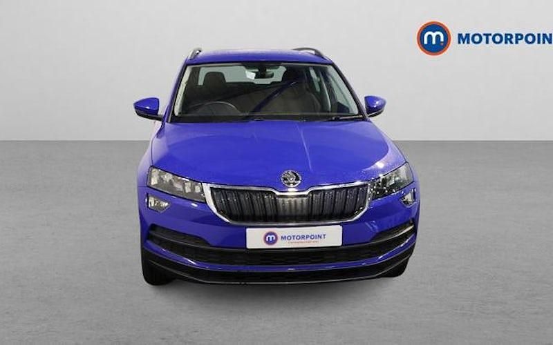 Used Skoda Karoq SE Technology 116 HP (85 kW) 2020 Blue SUV