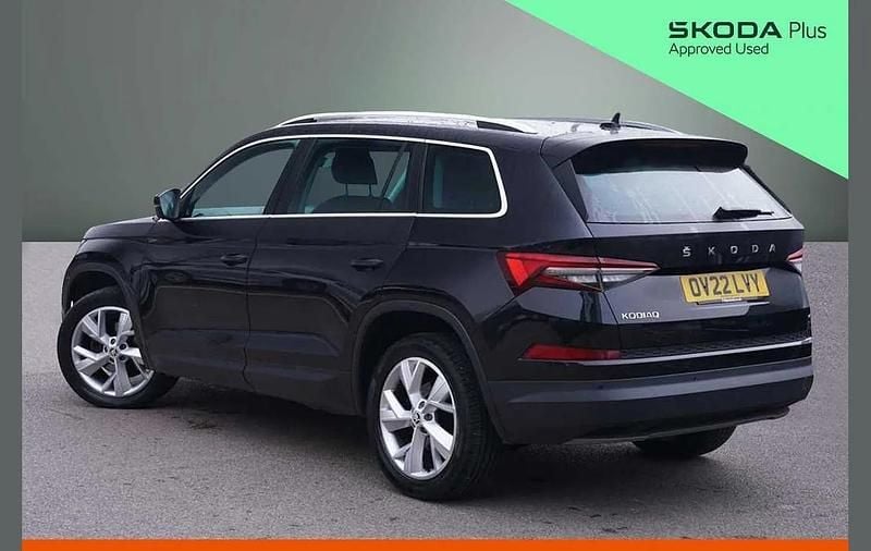 Used Skoda Kodiaq SE L 147 HP (108 kW) 2022 Black magic pearl effect SUV