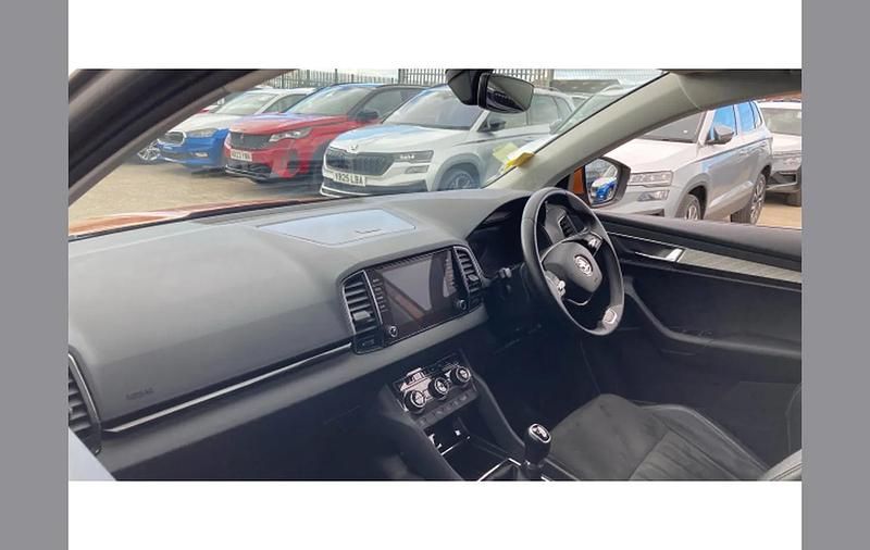 Used Skoda Karoq SE L 150 HP (110 kW) 2023 Orange SUV