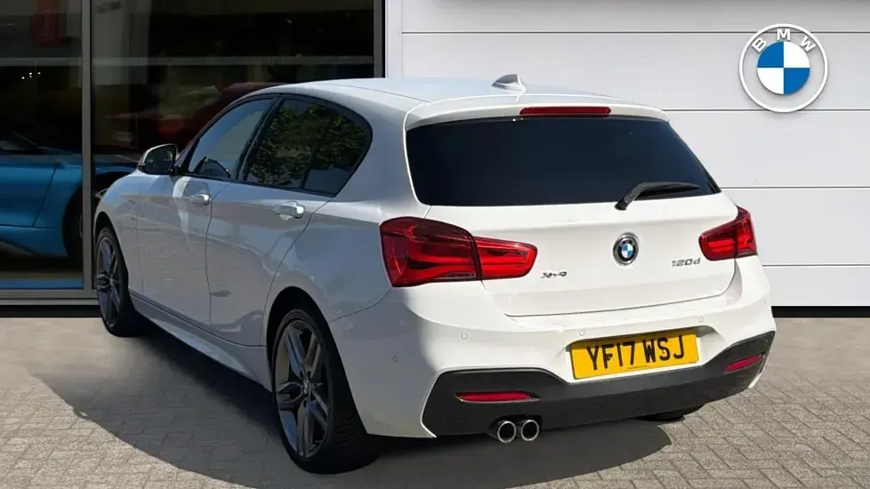 Used BMW 120 M Sport 187 HP (137 kW) 2017 White Hatchback