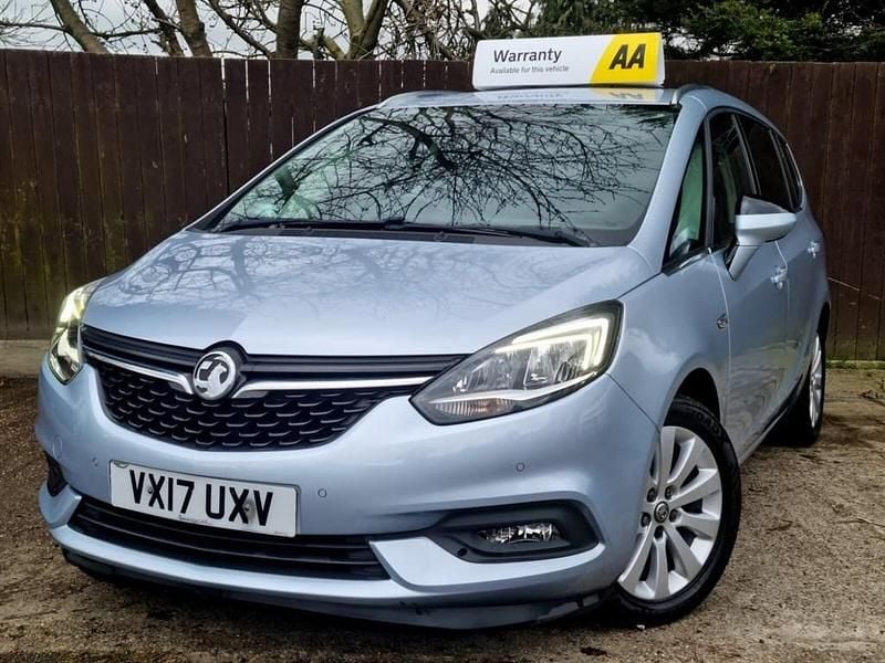 Used Vauxhall Zafira Tourer S 170 HP (125 kW) 2017 Silver MPV