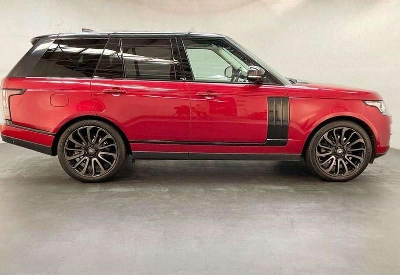 Used Land Rover Range Rover Autobiography 258 HP (189 kW) 2017 Red SUV