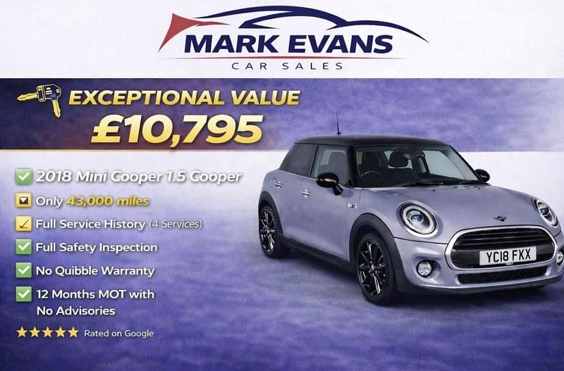Usado Mini Cooper Hatch 2018 Gris Utilitario