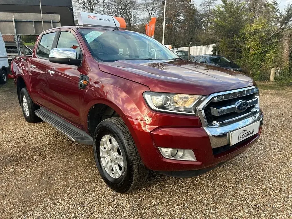 Usado Ford Ranger XLT 160 HP (117 kW) 2016 Vermelho Pickup