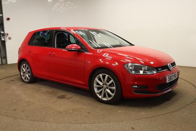 Red Used 2013 VW Golf VII GT Hatchback | £5,990 (Fair price) - Image 1/4