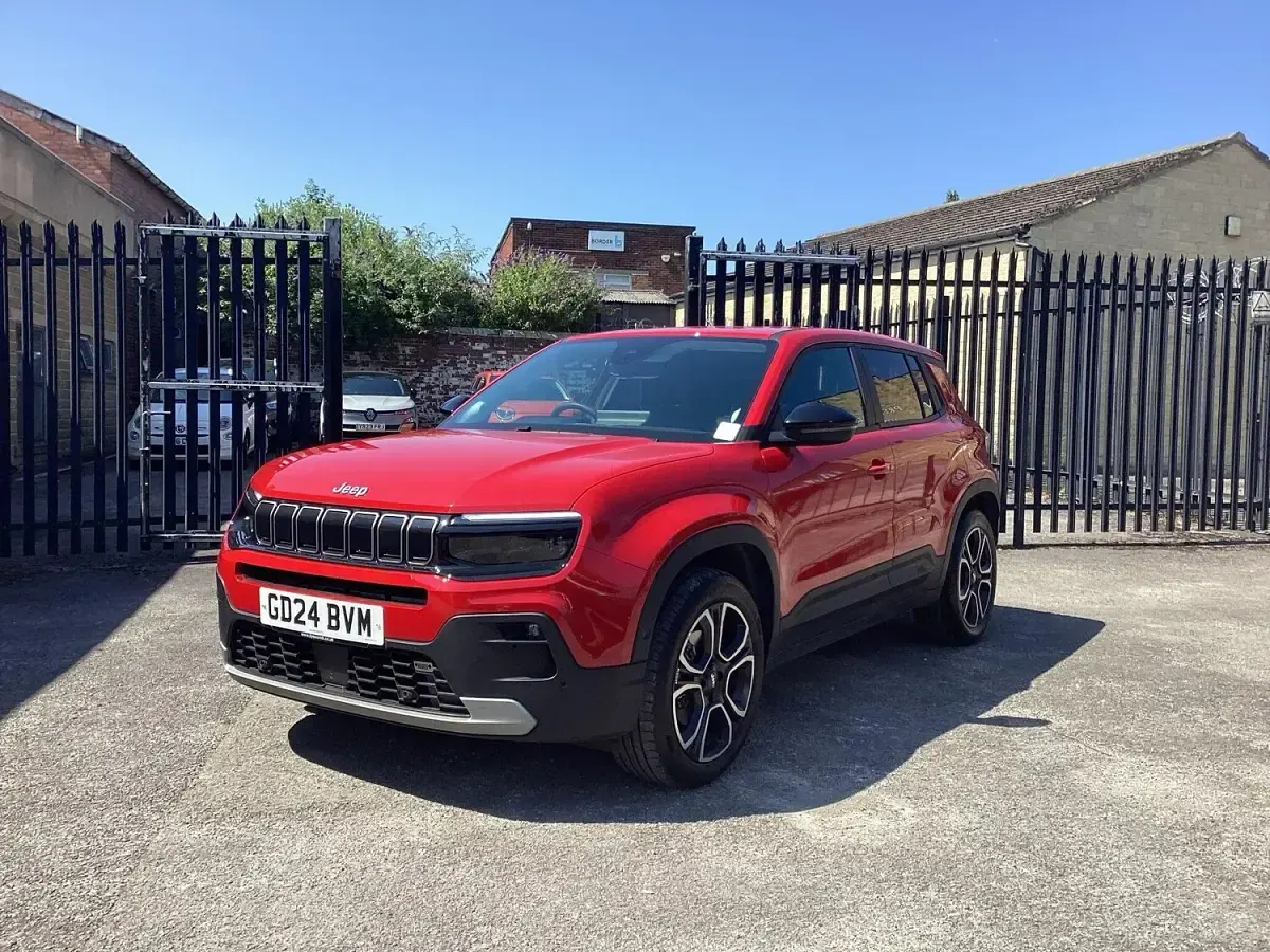 Used Jeep Avenger Summit 2024 Red SUV