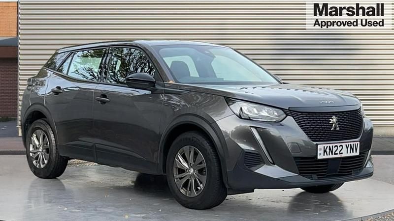 Grey Used 2022 Peugeot 2008 Active Premium SUV | £12,762 (Good price) - Image 1/4