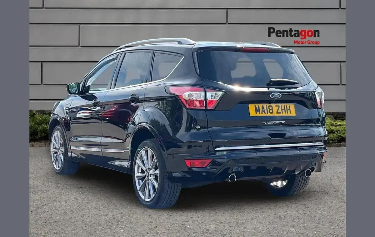 Used Ford Kuga Vignale 150 HP (110 kW) 2018 Black SUV