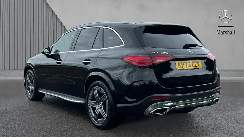 Used Mercedes GLC300 AMG Line Premium 258 HP (189 kW) 2023 Obsidian black metallic SUV