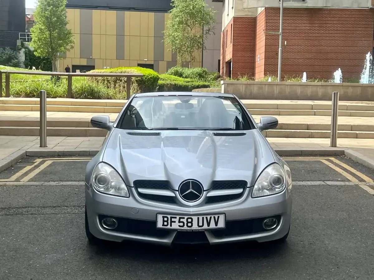 Used Mercedes SLK200 2008 Silver Cabriolet