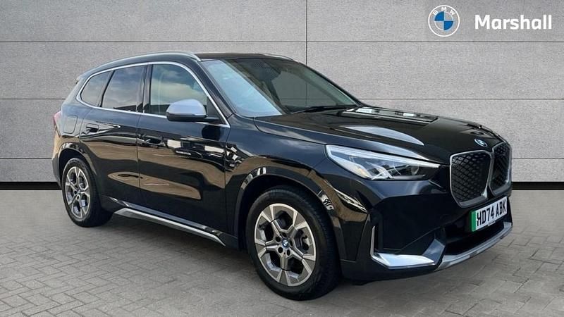 Black sapphire Used 2025 BMW iX1 xLine SUV | £32,490 (A bit pricey) - Image 1/4