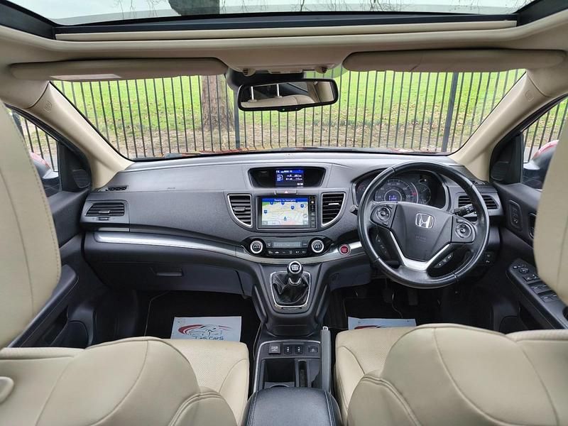 Używany Honda CR-V EX 160 KM (117 kW) 2015 Czerwony SUV