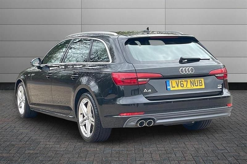 Used Audi A4 S-Line 190 HP (139 kW) 2017 Black Estate