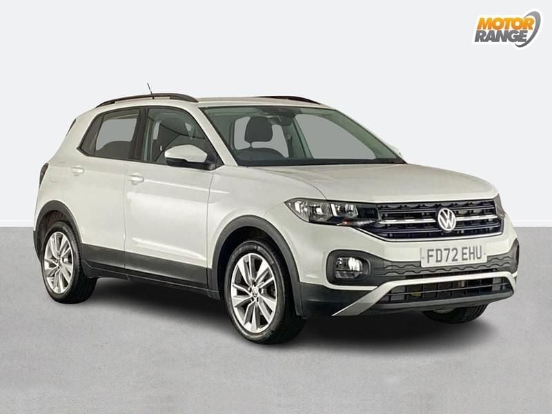 Used VW T-Cross SE 95 HP (69 kW) 2022 White SUV