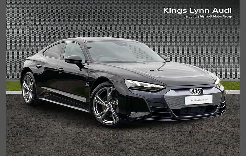 Black Used 2021 Audi e-tron GT quattro Comfort Sedan | £36,467 (Super price) - Image 1/4