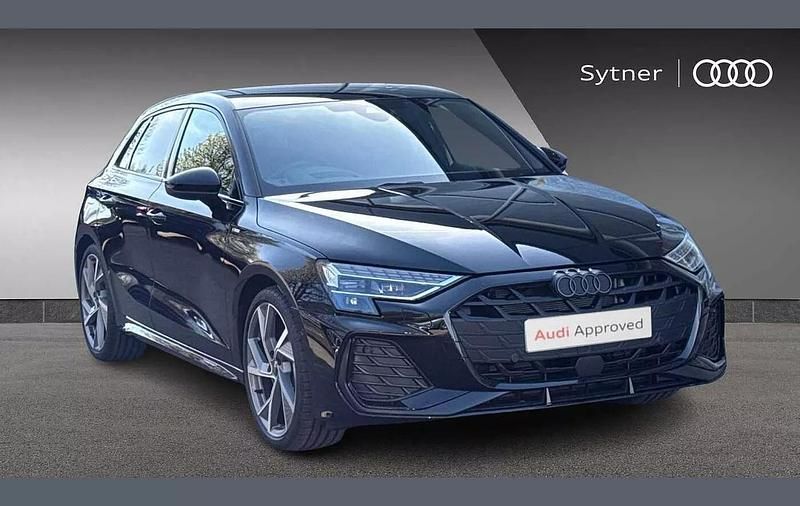 Black Used 2025 Audi A3 Black Edition Hatchback | £34,000 - Image 1/4
