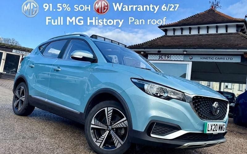 Used MG ZS Exclusive 105 kW (143 HP) 2020 Blue Hatchback