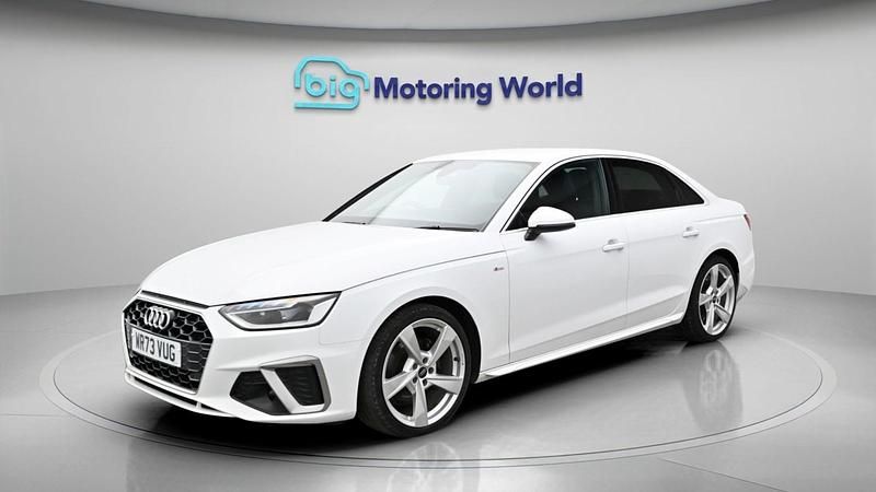 Used Audi A4 S-Line 148 HP (108 kW) 2023 White Sedan