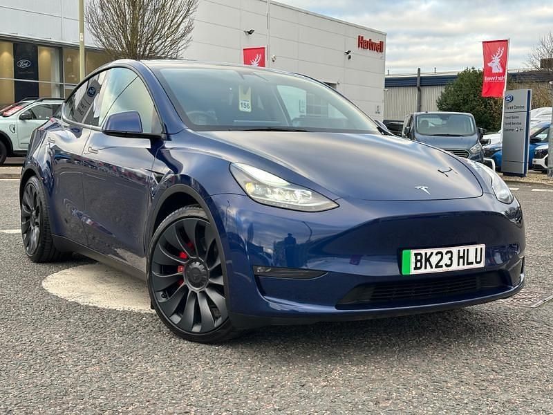 Blue Used 2023 Tesla Model Y Performance SUV | £28,949 (Fair price) - Image 1/3
