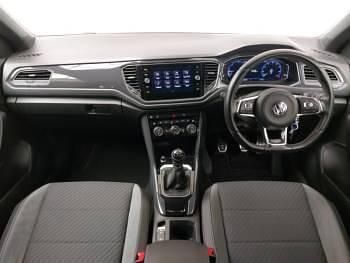 Begagnad VW T-Roc R-line 150 HK (110 kW) 2019 Gul SUV