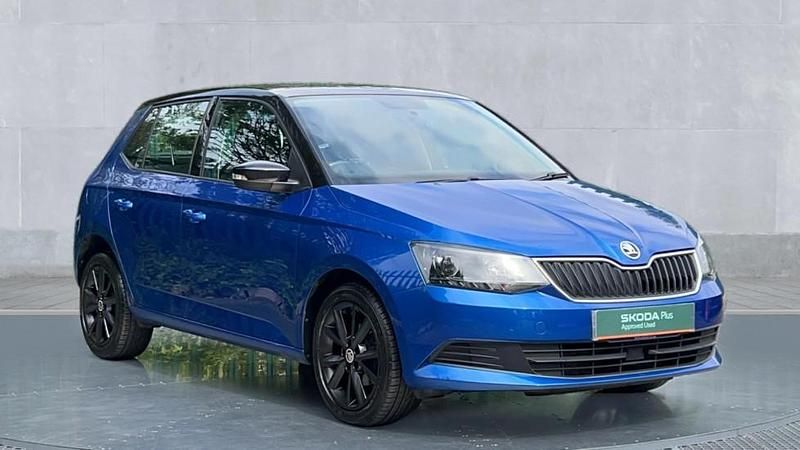Blue Used 2017 Skoda Fabia Colour Edition Hatchback | £8,100 (Fair price) - Image 1/4