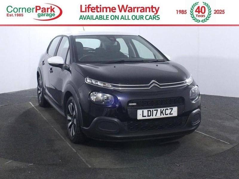 Black Used 2017 Citroën C3 Feel Hatchback | £4,999 (Fair price) - Image 1/4