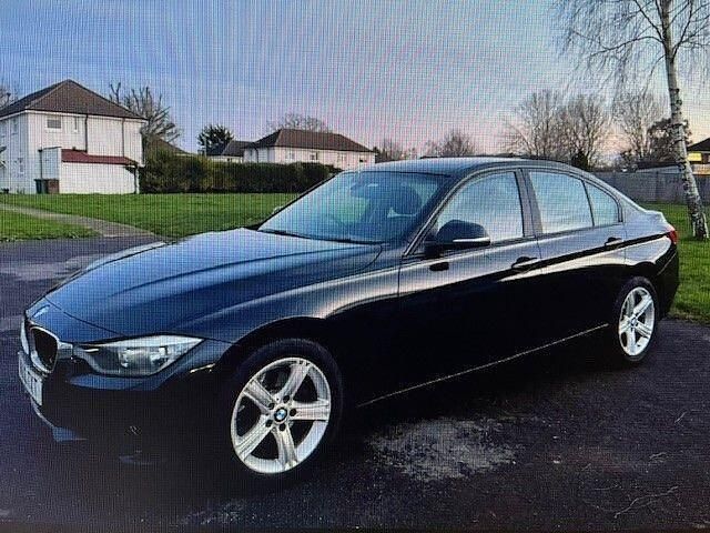 Black Used 2013 BMW 320 Comfort Edition Sedan | £4,600 (Good price) - Image 1/4