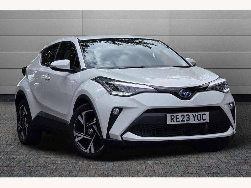 White Used 2023 Toyota C-HR Design SUV | £23,195 (Fair price) - Image 1/3