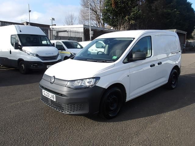 Used VW Caddy 102 HP (75 kW) 2022 White MPV