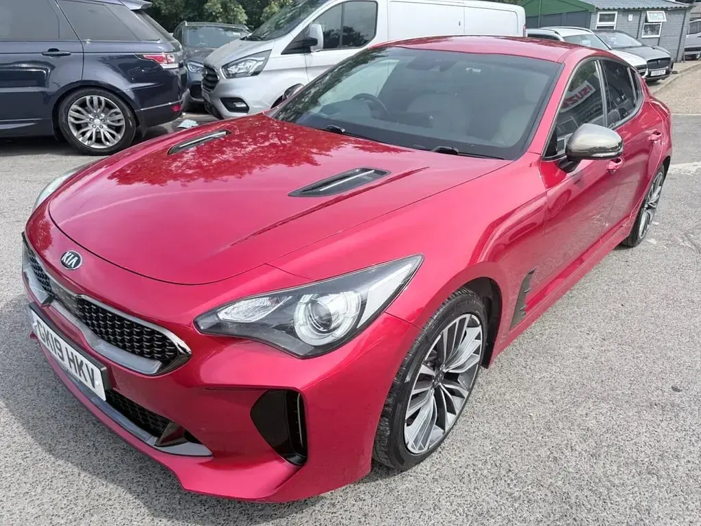 Used Kia Stinger GT-Line 200 HP (147 kW) 2019 Red Hatchback