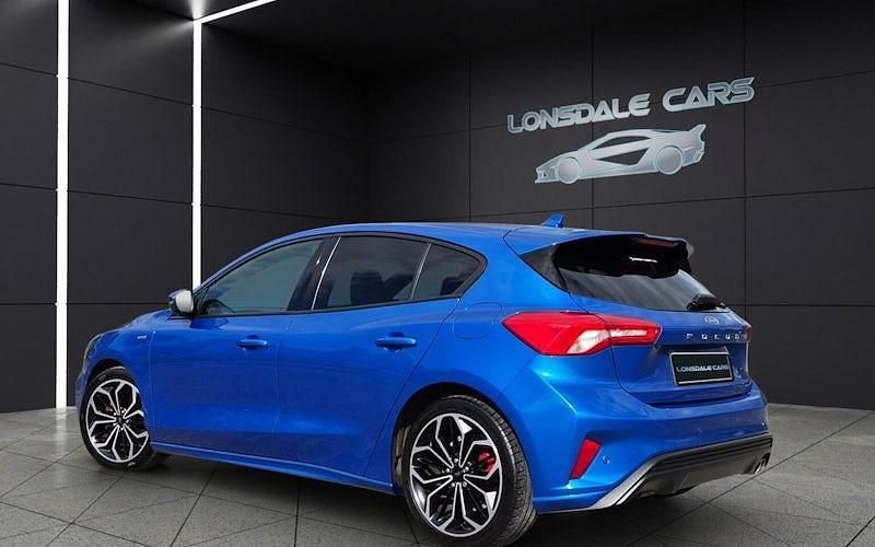 Used Ford Focus ST-Line X 125 HP (91 kW) 2019 Blue Hatchback