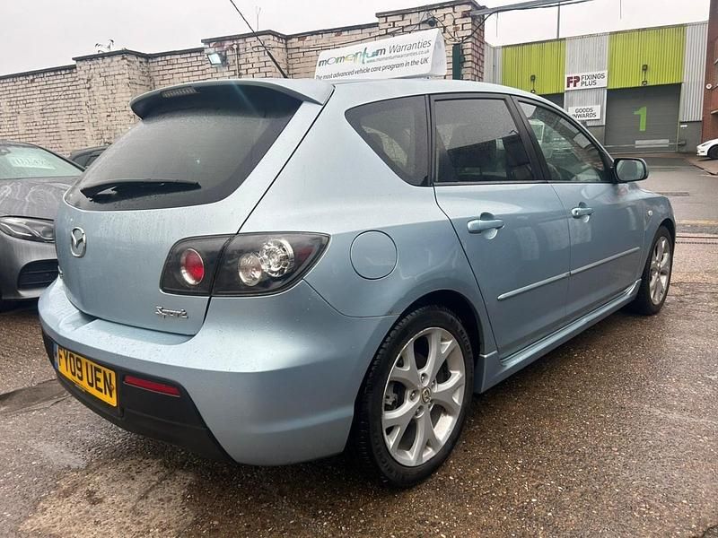 Begagnad Mazda 3 Inclusive 105 HK (77 kW) 2009 Blå Halvkombi