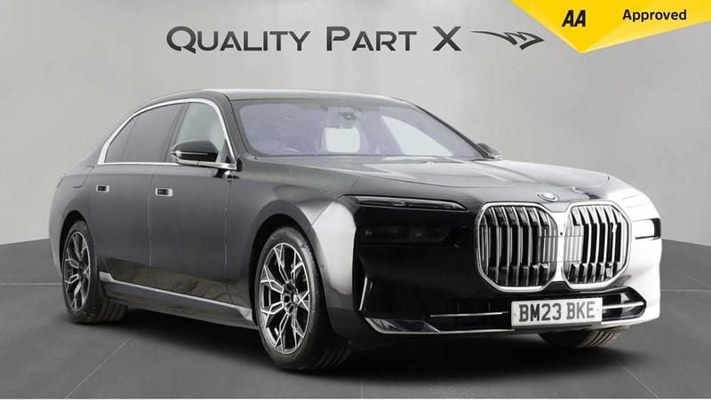 Black Used 2023 BMW i7 Comfort Edition Sedan | £59,698 - Image 1/4