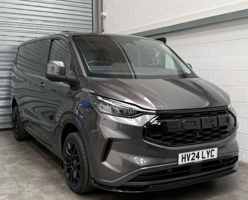Grey Used 2024 Ford Transit Custom Limited Van | £23,989 (Fair price) - Image 1/4